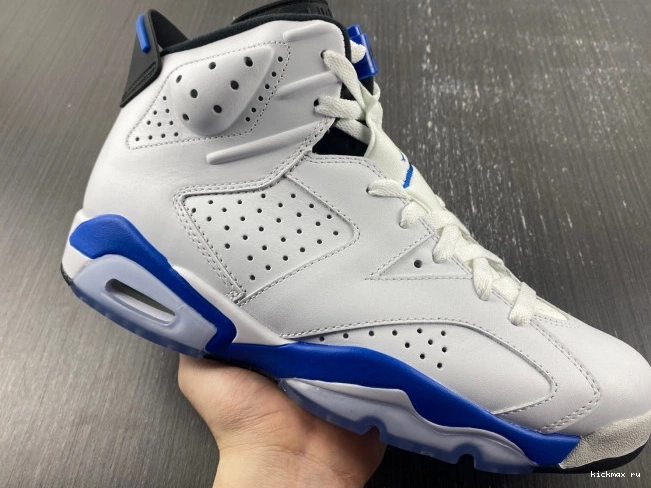 Rep 6 Air 384664-107 Blue Retro Sport Jordan (2014) 0713